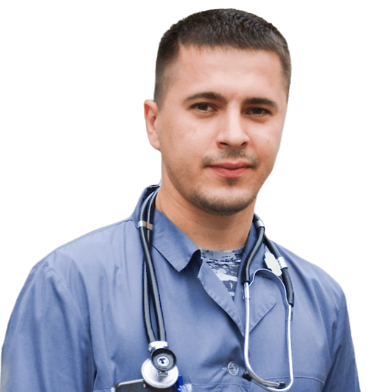Осипов Егор Дмитриевич - фельдшер клиники Метод Довженко для жителей города Саров